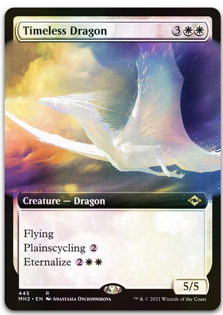 Timeless Dragon [Extended Art Foil] #445