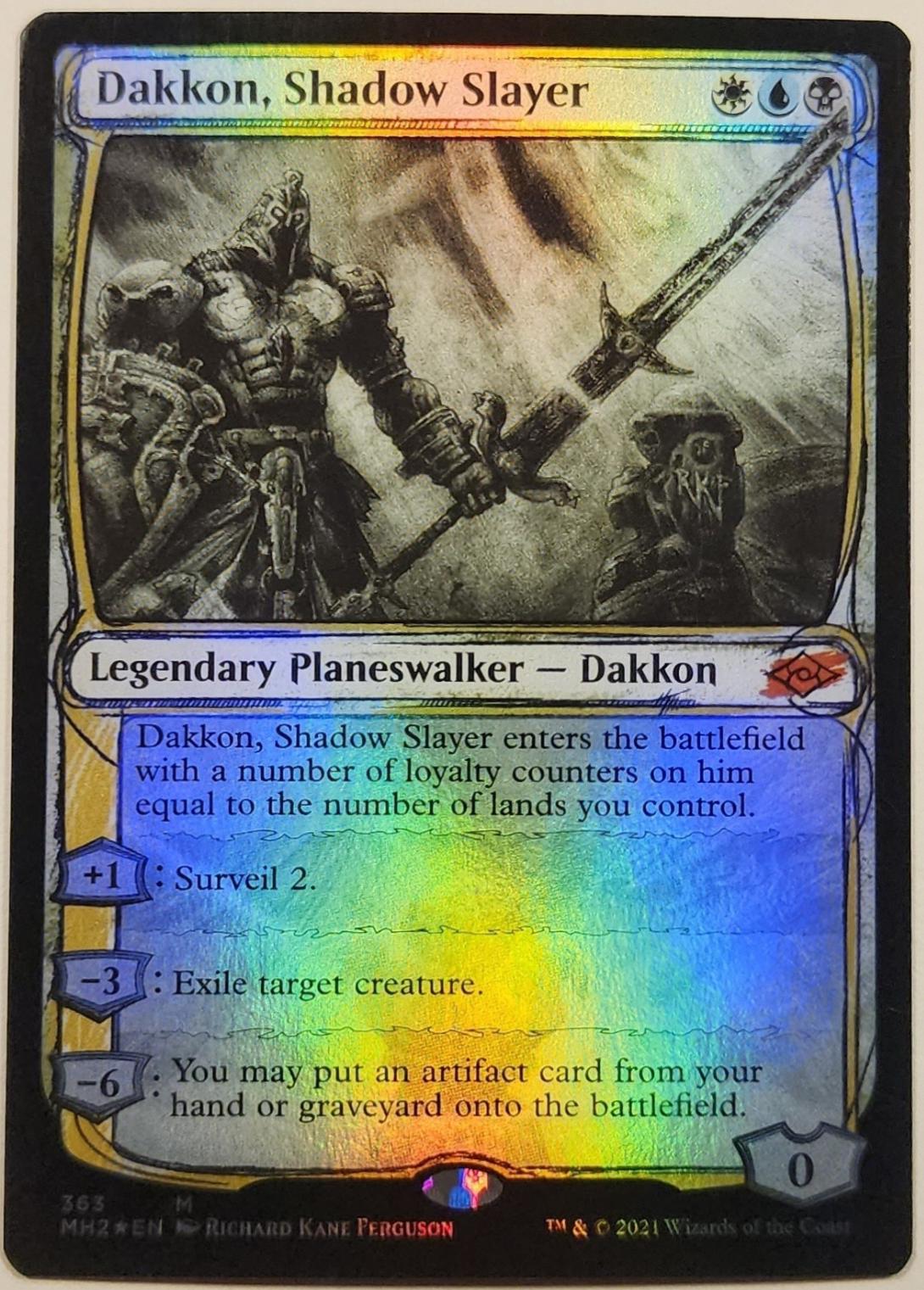 Dakkon, Shadow Slayer [Showcase Foil] #363