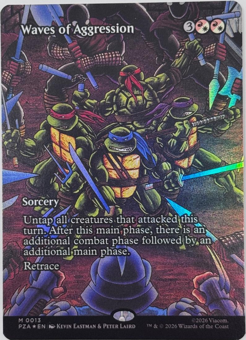 Waves of Aggression [Foil] #13