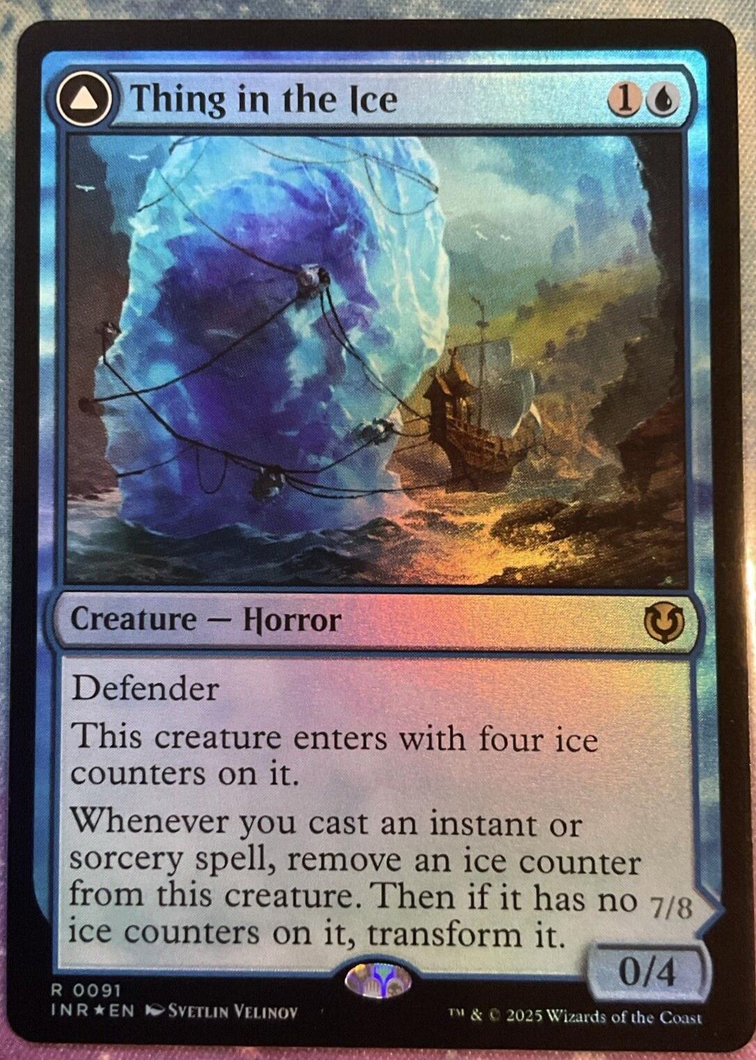 Thing In The Ice // Awoken Horror [Foil] #91