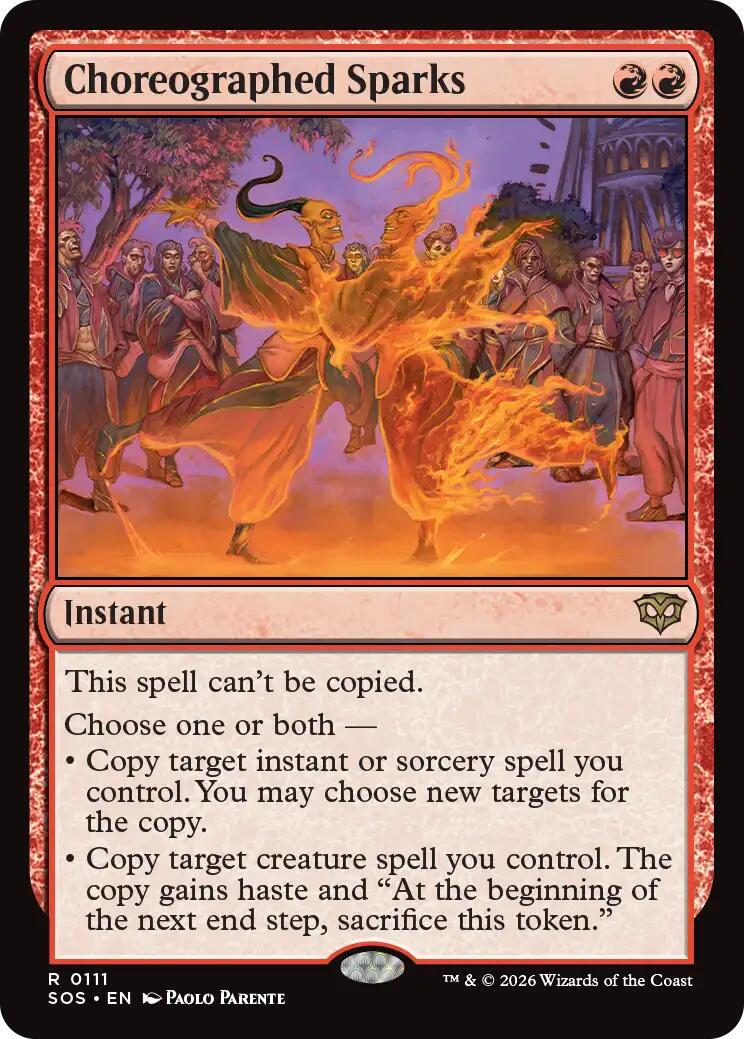 Choreographed Sparks [Foil] #111