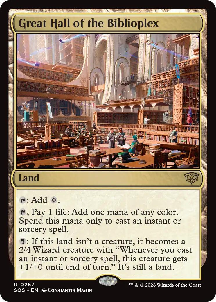 Great Hall of the Biblioplex [Foil] #257