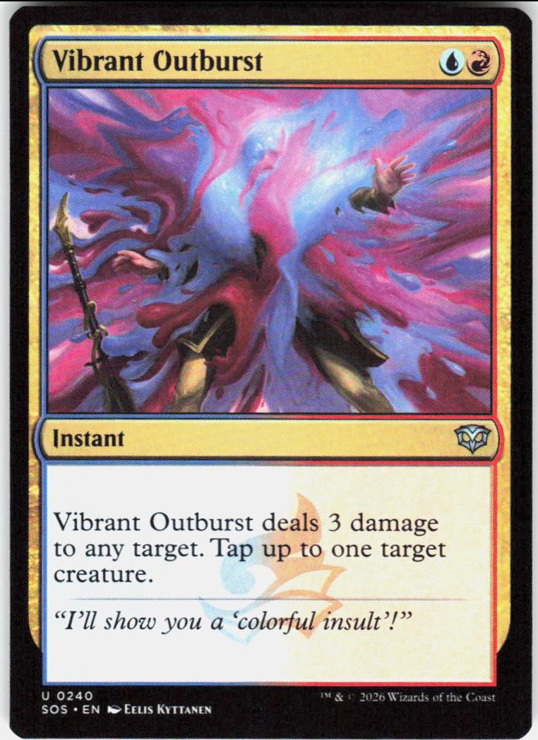 Vibrant Outburst] #240