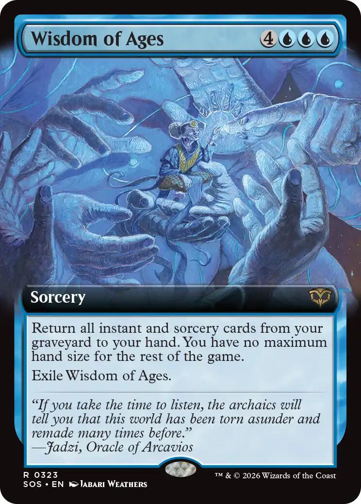 Wisdom of Ages [Extended Art Foil] #323