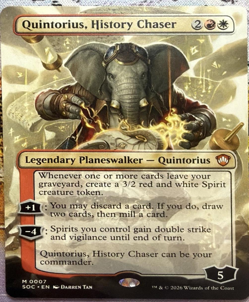 Quintorius, History Chaser [Borderless] #7