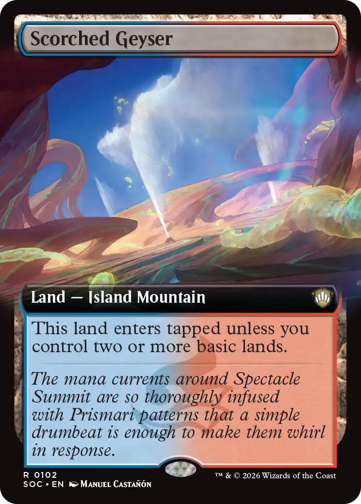 Scorched Geyser [Extended Art] #102