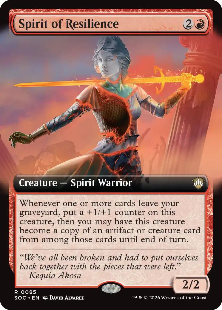 Spirit of Resilience [Extended Art] #85