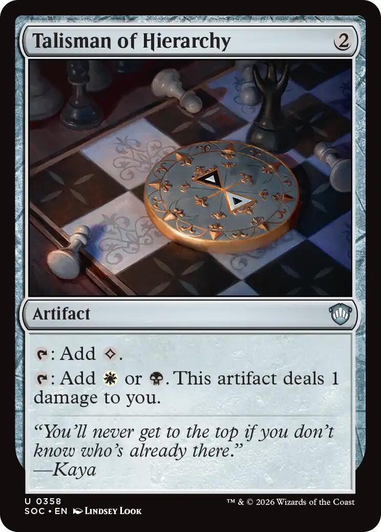 Talisman of Hierarchy #358
