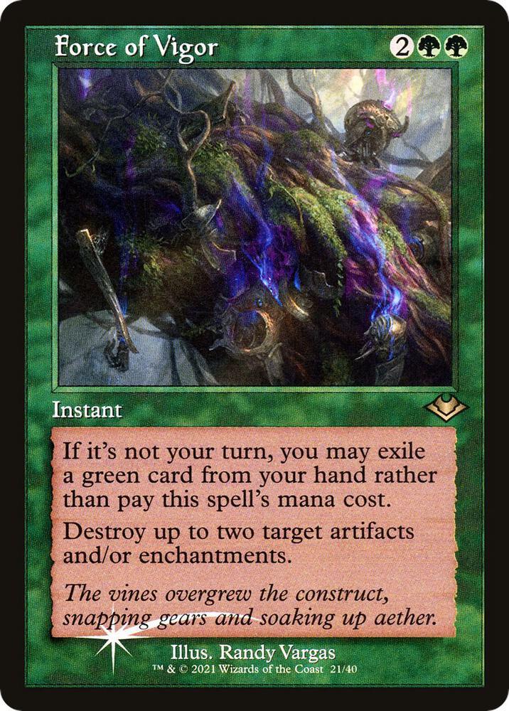 Force of Vigor [Retro Foil] #21