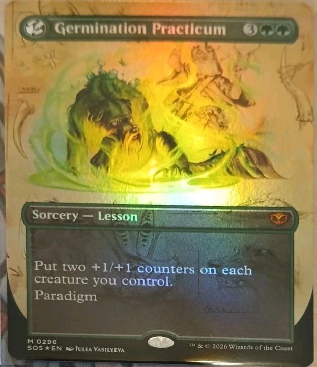 Germination Practicum [Borderless Foil] #296