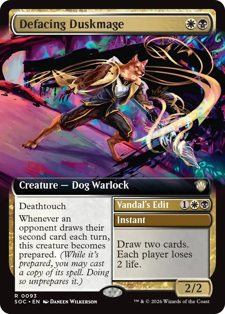Defacing Duskmage [Extended Art] #93