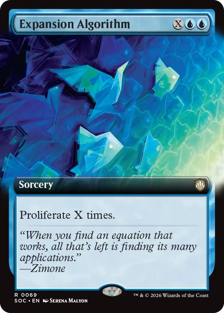 Expansion Algorithm [Extended Art] #69