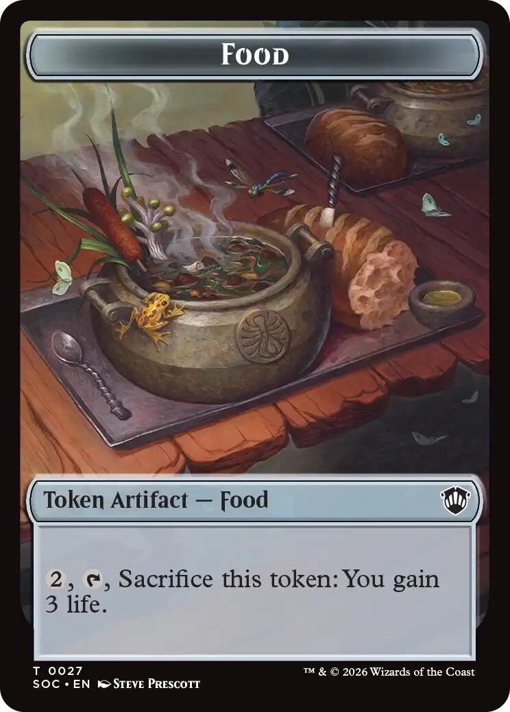 Food // City's Blessing Double-Sided Token #27