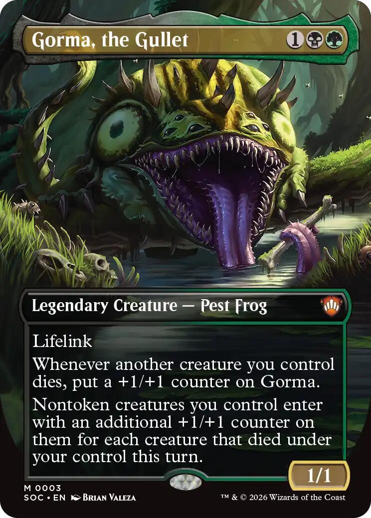 Gorma, the Gullet [Borderless Foil] #3