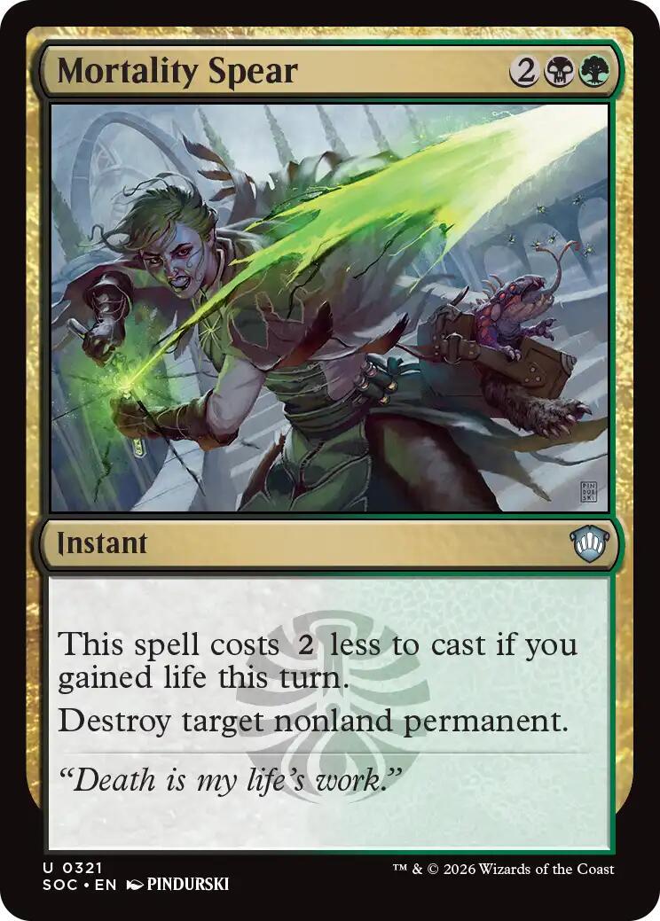 Mortality Spear #321