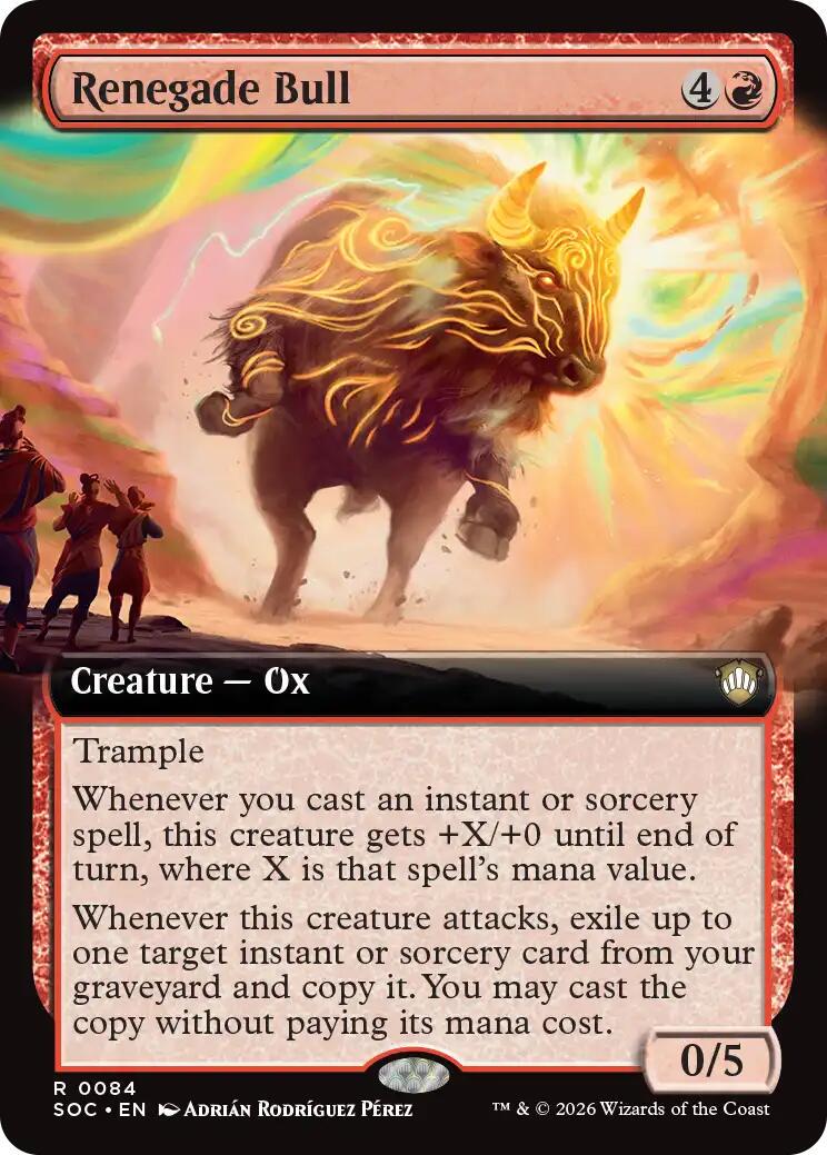 Renegade Bull [Extended Art] #84