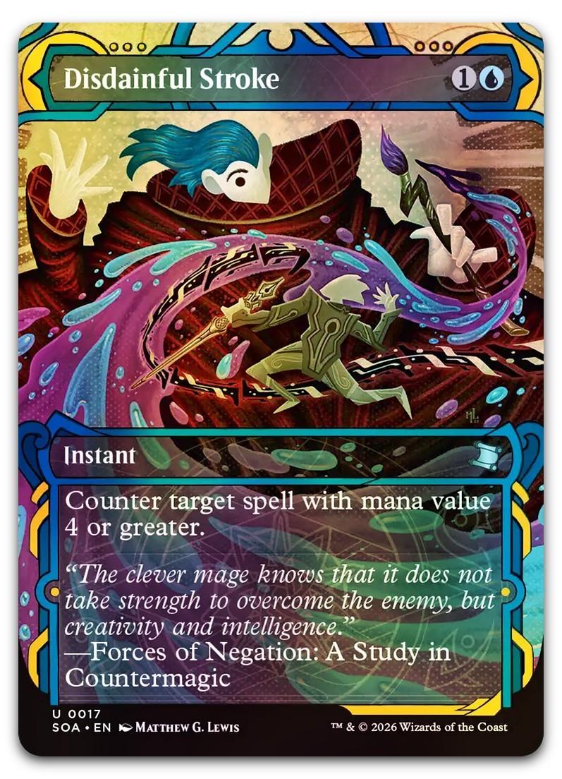 Disdainful Stroke [Foil] #17