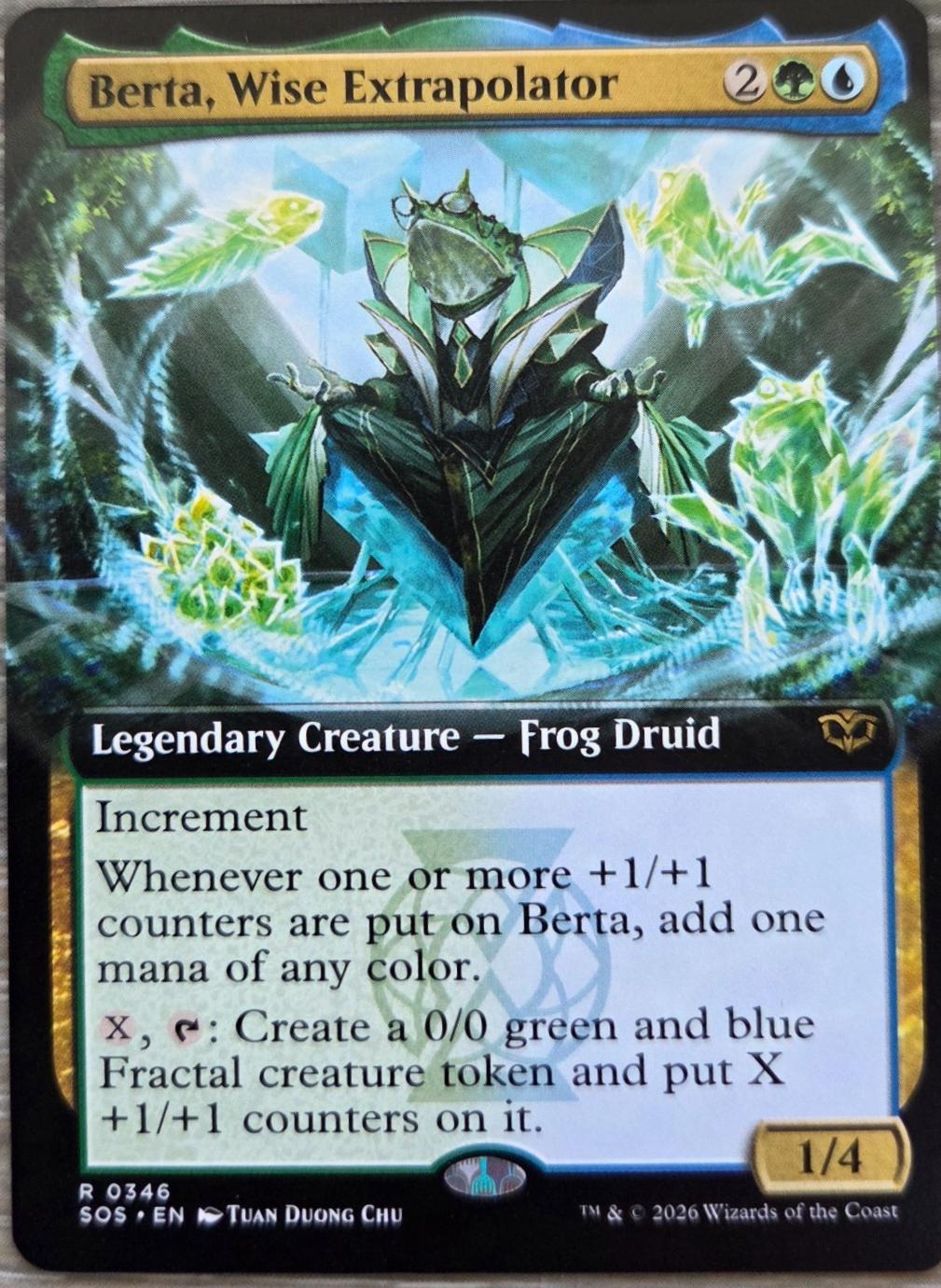 Berta, Wise Extrapolator [Extended Art] #346