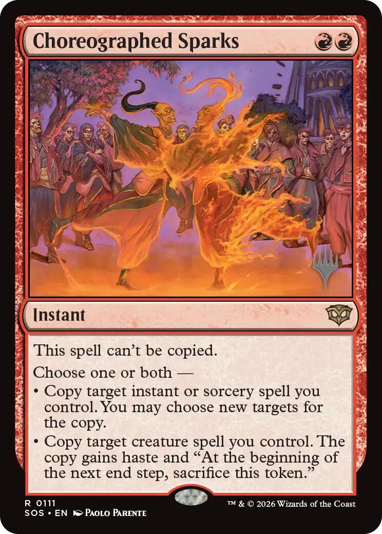 Choreographed Sparks [Promo Foil] #111