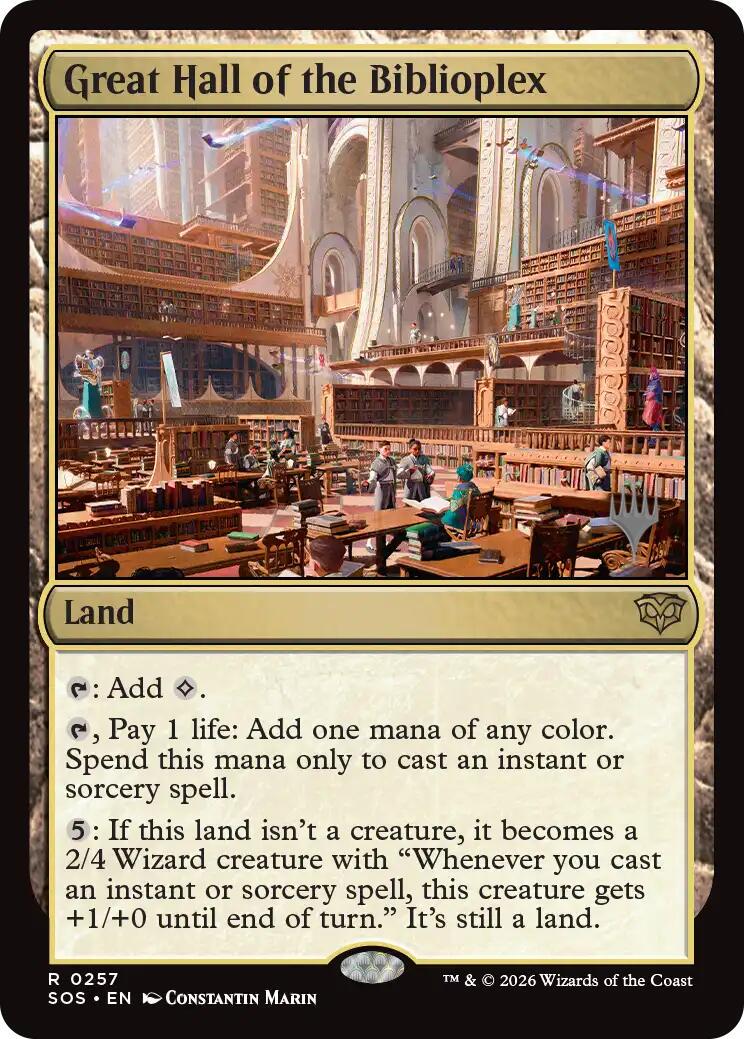 Great Hall of the Biblioplex [Promo] #257