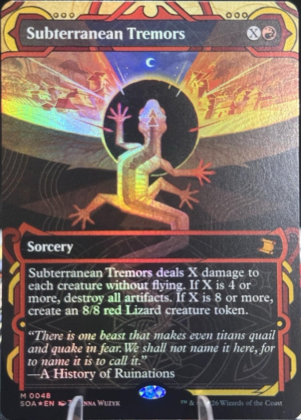 Subterranean Tremors [Foil] #48