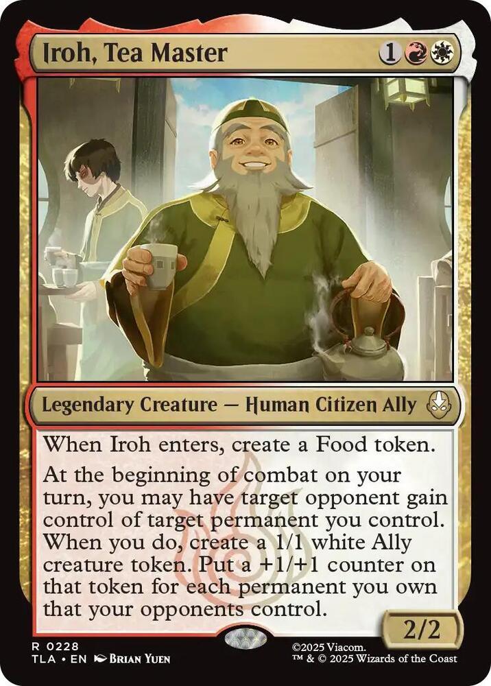 Iroh, Tea Master [Foil] #228 #228
