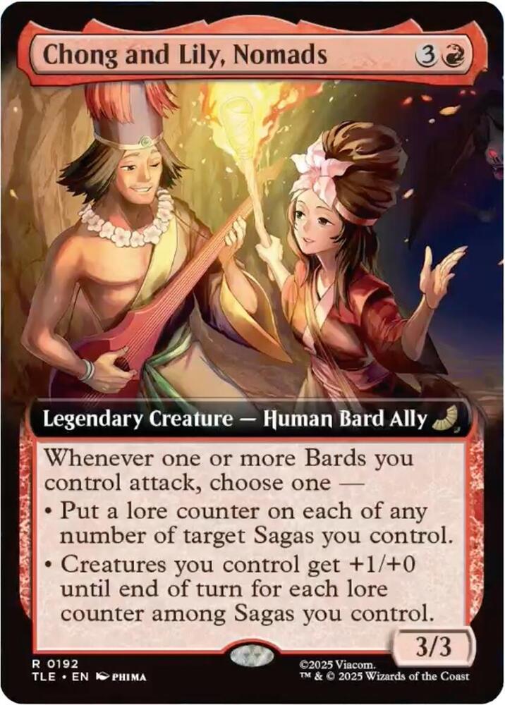 Chong And Lily, Nomads [Extended Art Foil] #192
