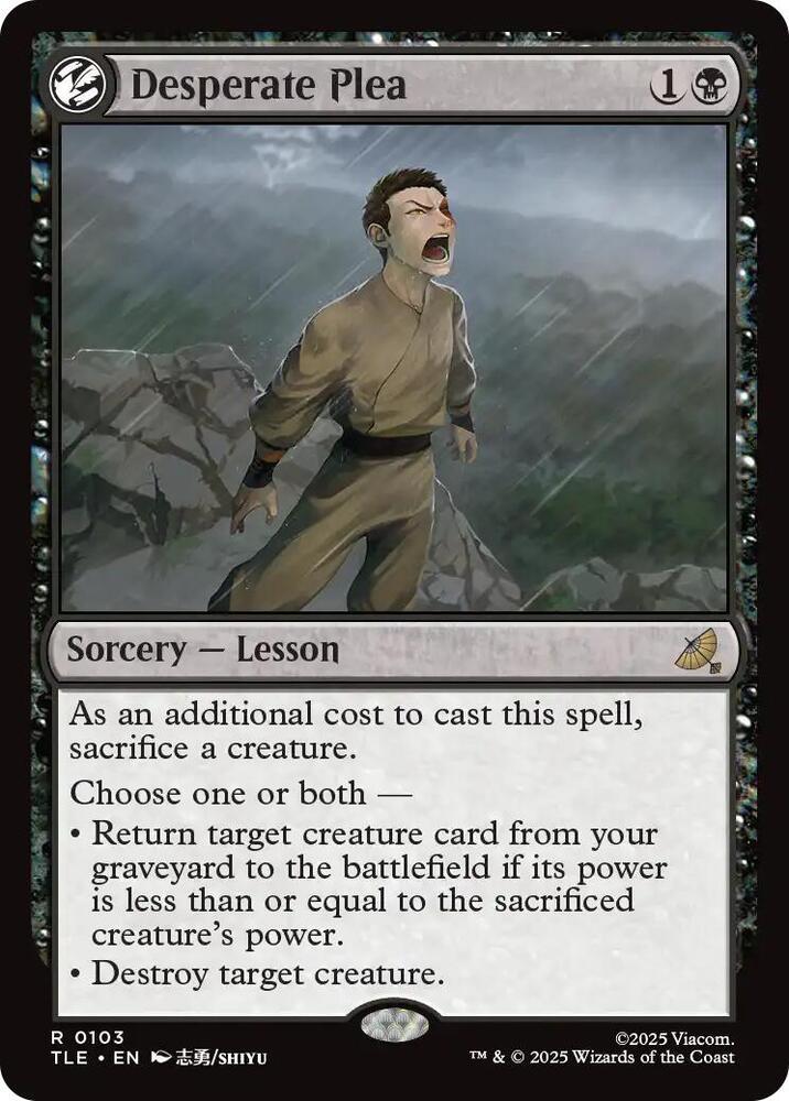 Desperate Plea [Foil] #103