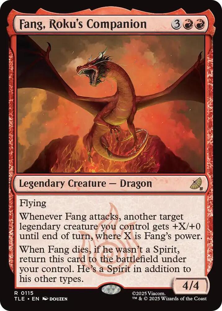 Fang, Roku's Companion [Foil] #115