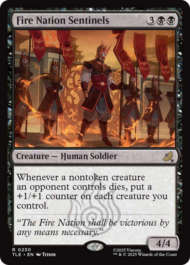 Fire Nation Sentinels [Foil] #230