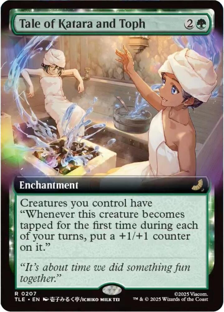 Tale Of Katara And Toph [Extended Art Foil] #207