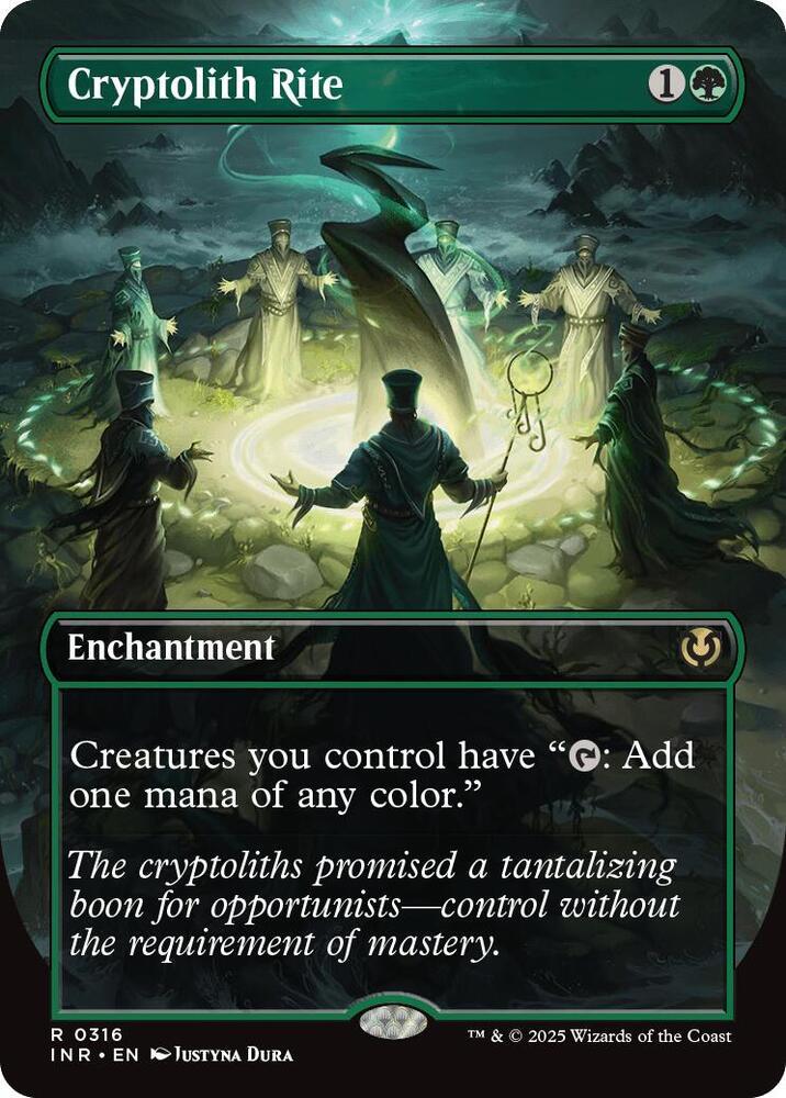 Cryptolith Rite [Borderless Foil] #316