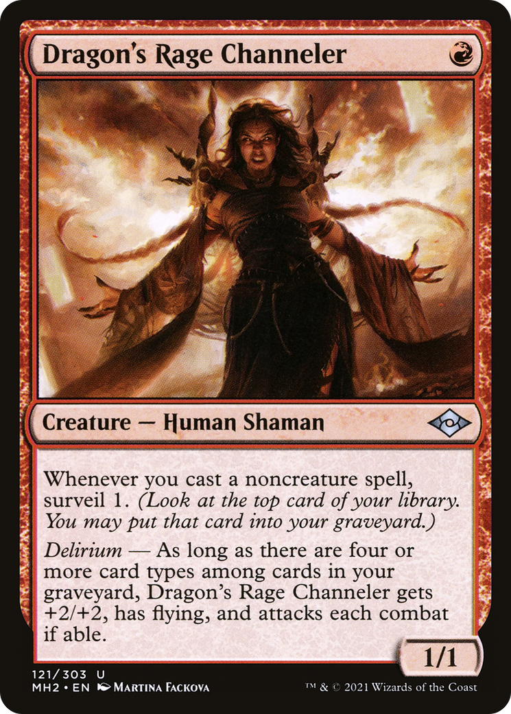 Dragon's Rage Channeler [Foil] #121