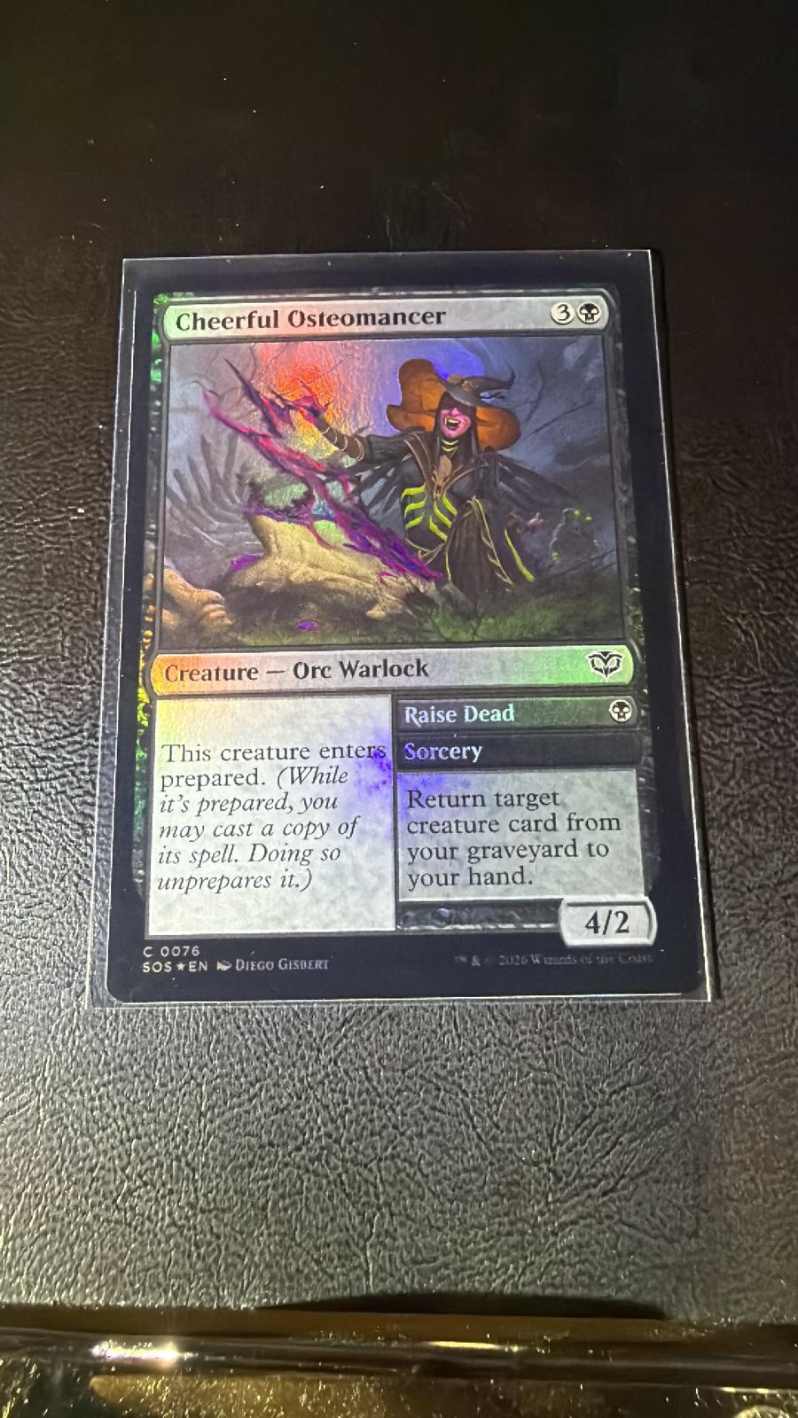 Cheerful Osteomancer [Foil] #76