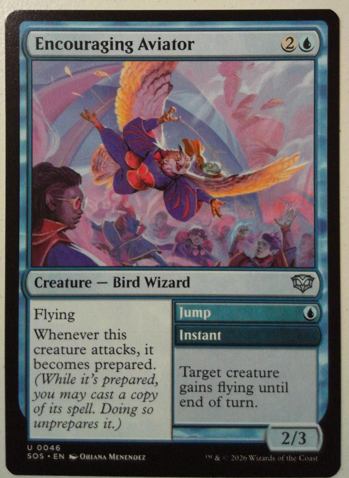 Encouraging Aviator] #46