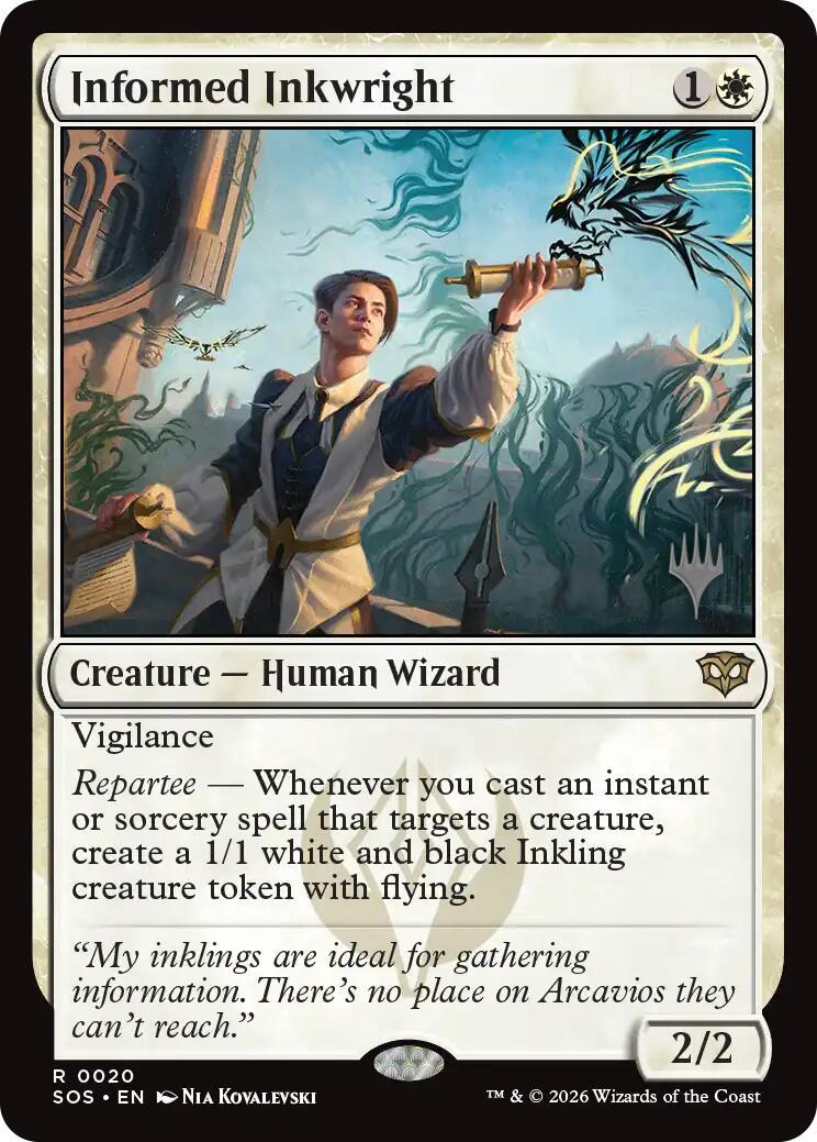 Informed Inkwright [Promo] #20