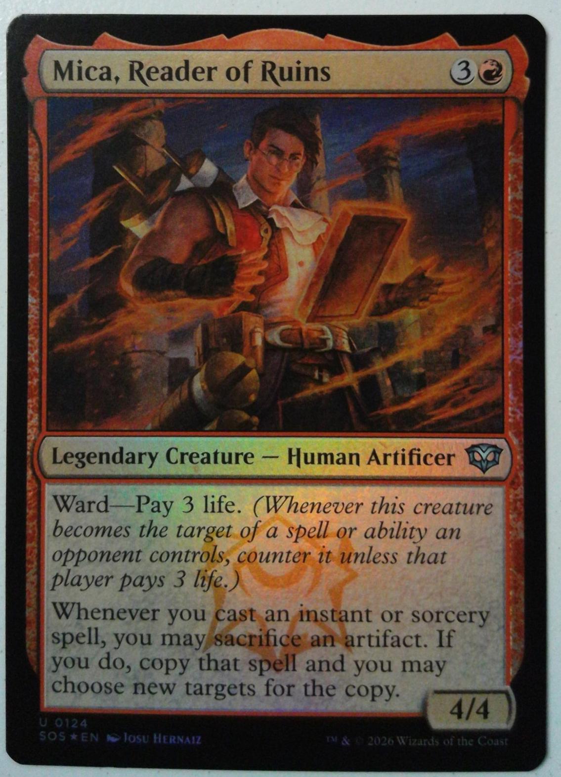 Mica, Reader of Ruins [Foil] #124