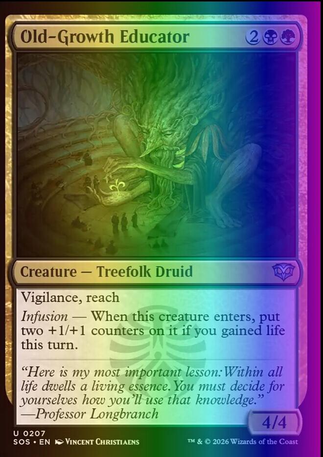 Old-Growth Educator [Foil] #207