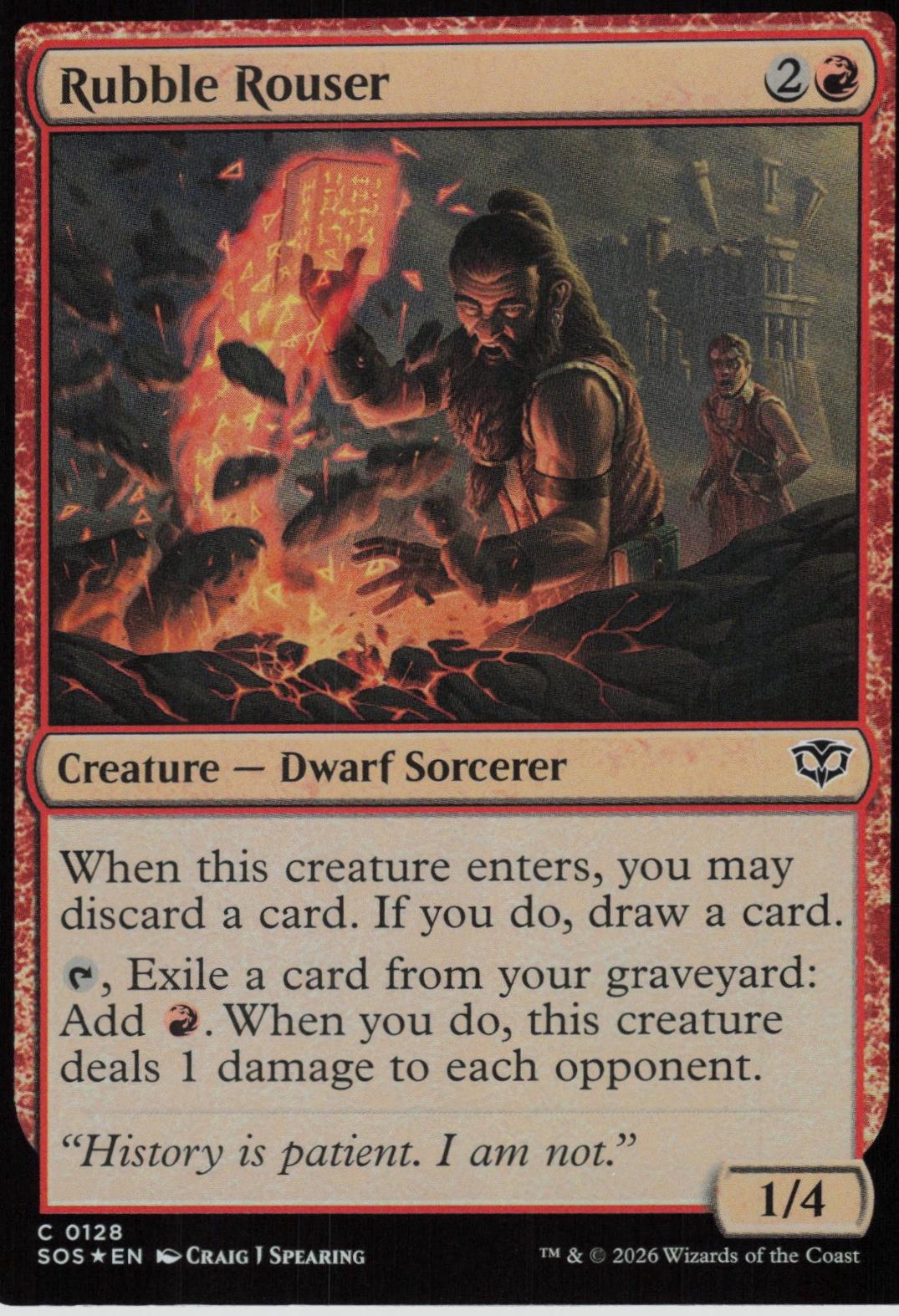 Rubble Rouser [Foil] #128