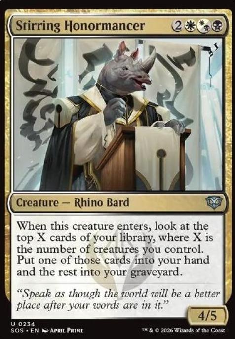 Stirring Honormancer [Foil] #234