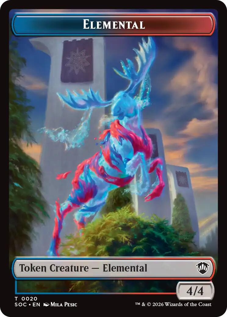 Elemental // Manifest Double-Sided Token #20