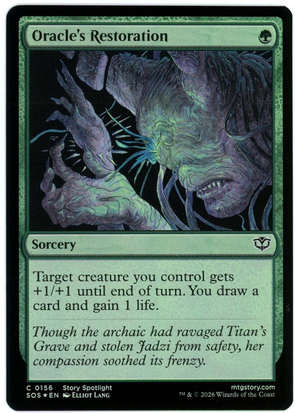 Oracle's Restoration [Foil] #156