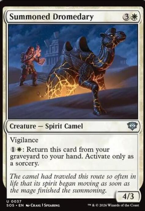 Summoned Dromedary [Foil] #37
