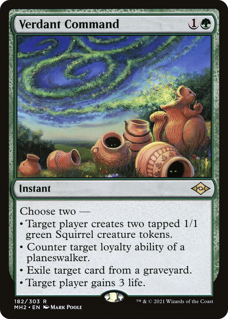 Verdant Command [Foil] #182