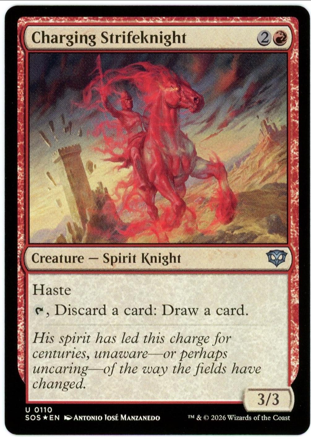 Charging Strifeknight [Foil] #110