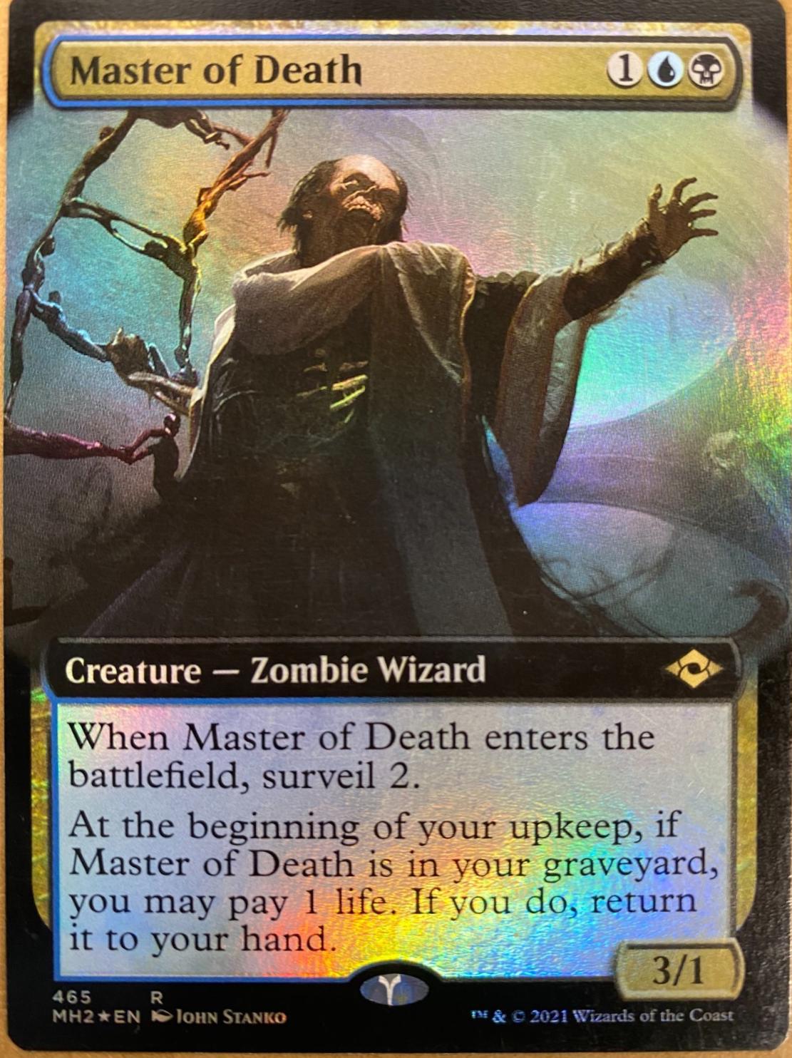 Master of Death [Extended Art Foil] #465