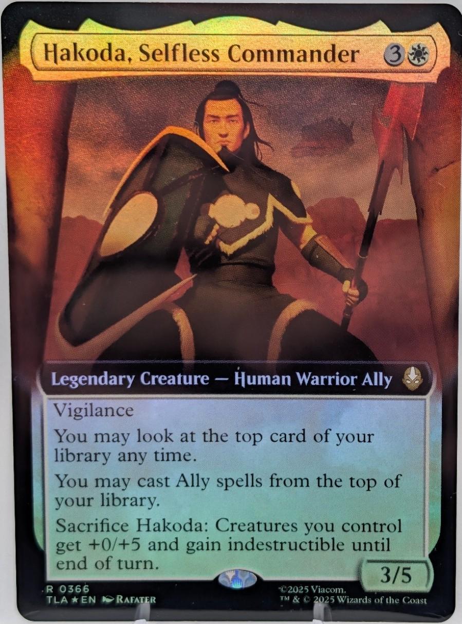 Hakoda, Selfless Commander [Extended Art Foil] #366 #366