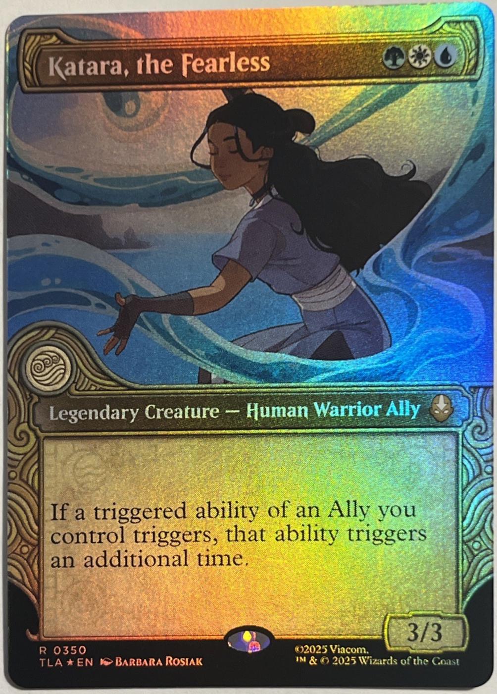 Katara, The Fearless [Showcase Foil] #350 #350