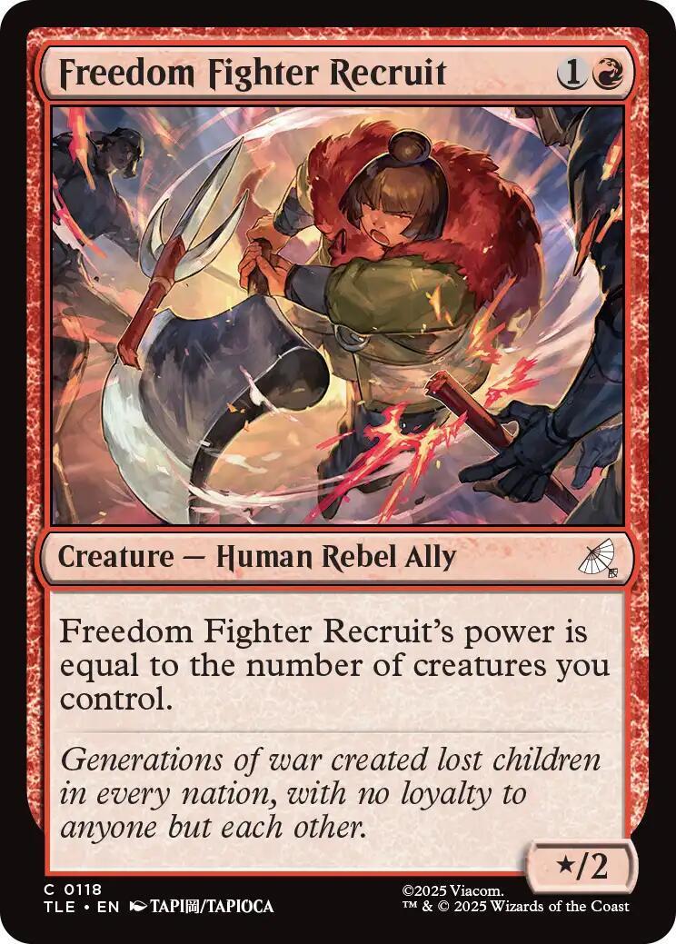 Freedom Fighter Recruit [Foil] #118
