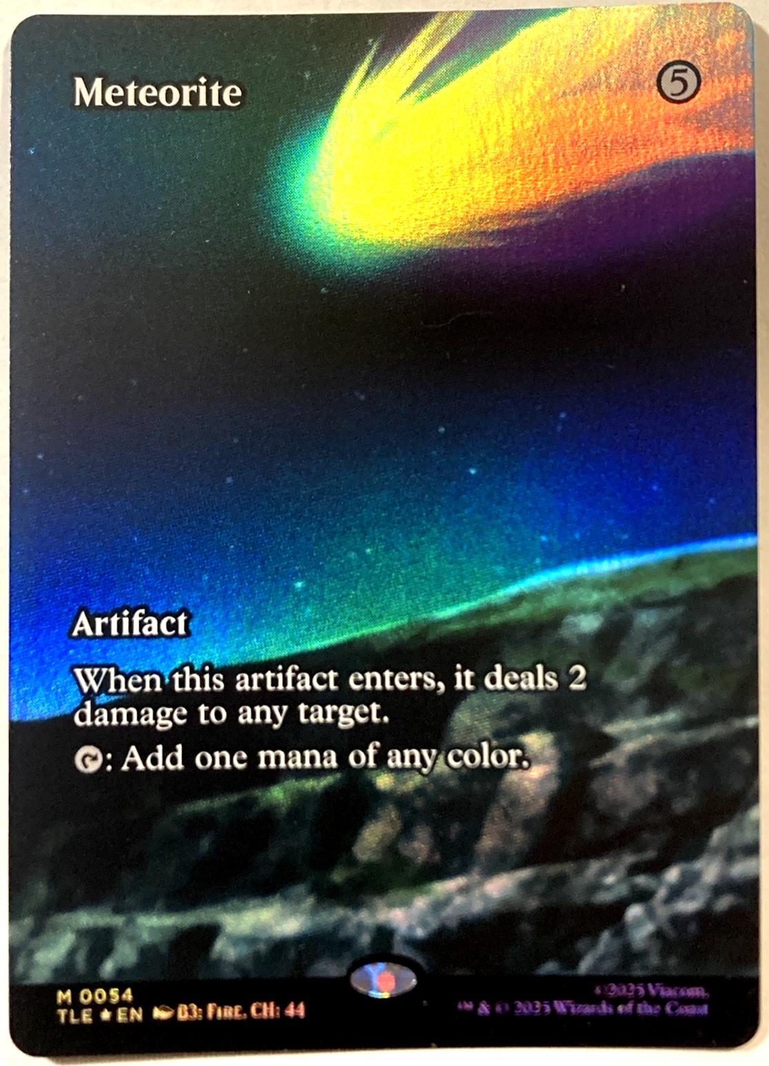 Meteorite [Borderless Foil] #54